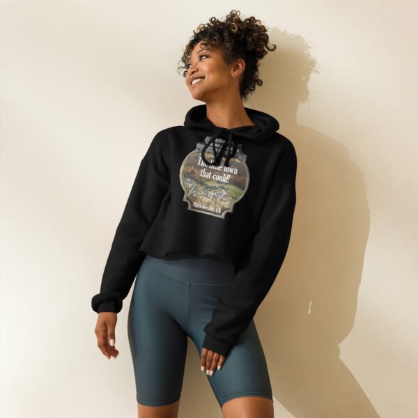 Markleeville "The Little Town That Could" Crop Hoodie
