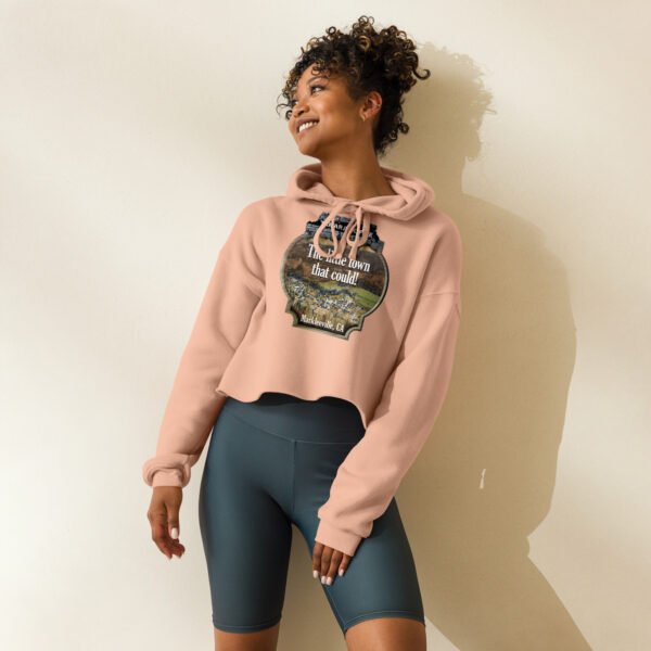Markleeville "The Little Town That Could" Crop Hoodie - Image 4